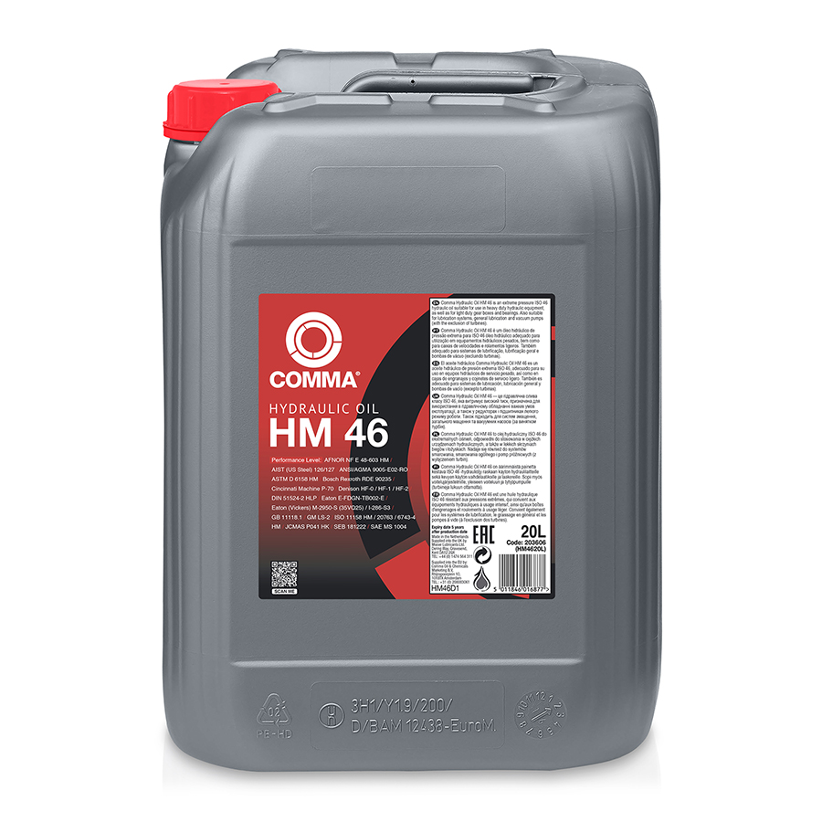 COMMA HYDRAULIC OIL HM 46